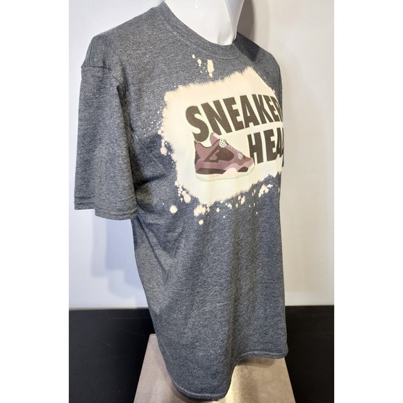 Sneakerhead Mens Size Medium Gray Graphic‎ T Shirt - Picture 4 of 9